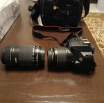 Canon EOS 250D Camera with Extra EFS 55-250mm Lens, Tripod TR472 and Bag like new