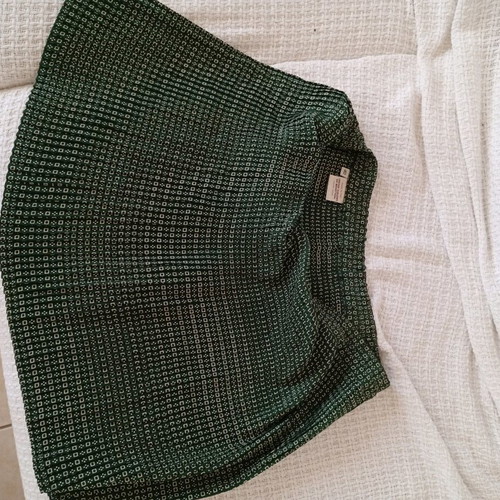 Benetton skirt green, like new, small size
