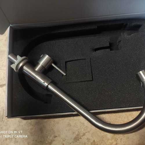 Axon Inox single-lever bathroom sink faucet new, cold water only