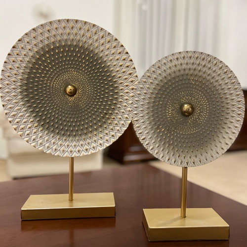 Decorative room ornaments like new, set of 2 pieces
