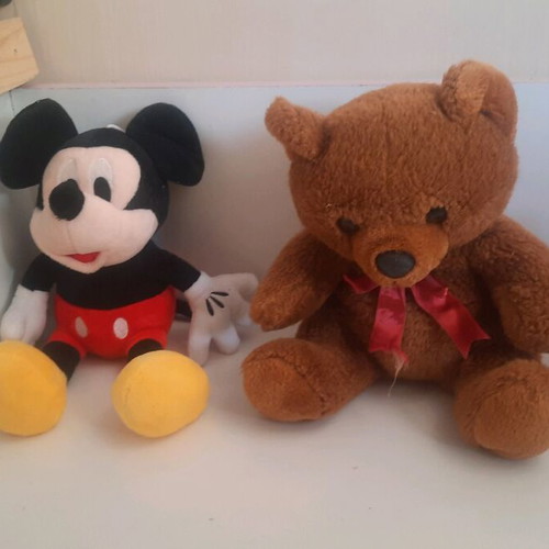 Plush toys like new