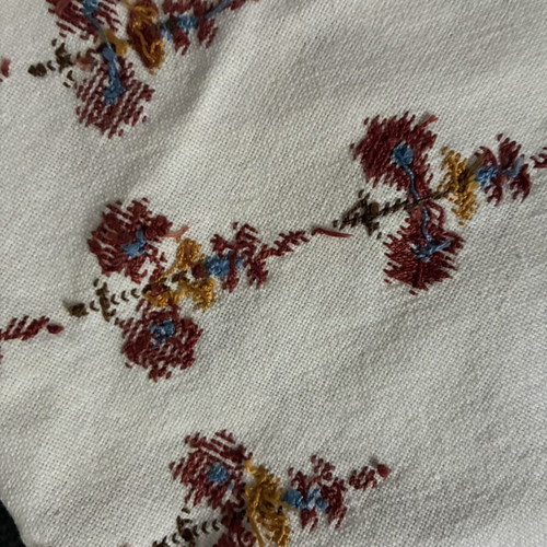 Vintage Handmade Embroidered Tablecloth 50x50 cm, like new