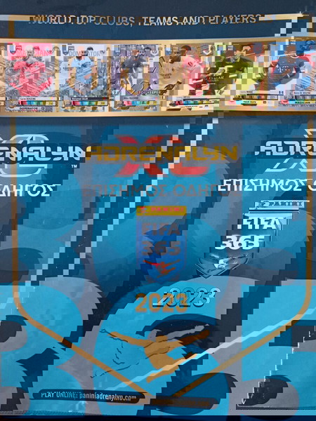 Κάρτες FIFA 365 XL ANDRENALYN 2023 της PANINI με έξτρα δώρο!