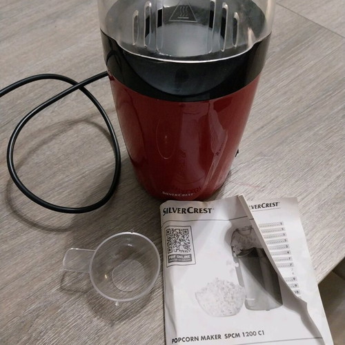 Silver Crest popcorn maker like new