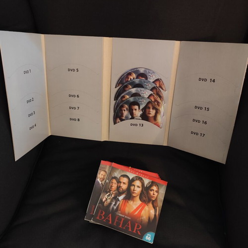 Bahar DVD series used, official rare edition with Greek subtitles