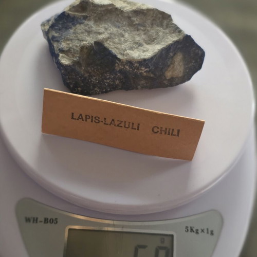 Lapis Lazuli raw from Chile used, museum piece