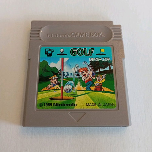 Golf Nintendo Game Boy (1989) like new, authentic Japanese edition