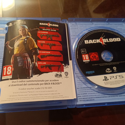 Back 4 Blood PlayStation 5 game like new