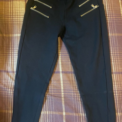 Zara leggings used, size S with decorative zippers