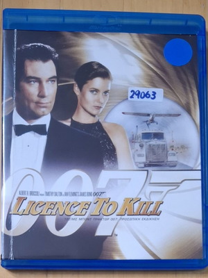 James Bond 007 Licence to Kill Blu-ray like new with Greek and Bulgarian subtitles
