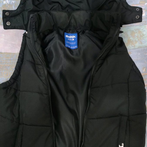 BodyTalk sleeveless vest used, black, size large