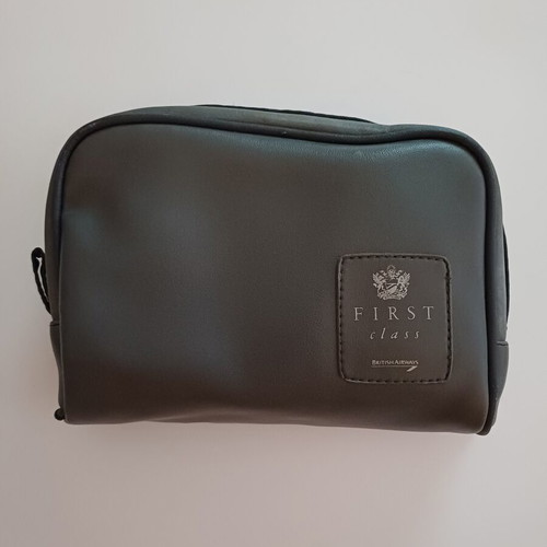 Vintage British Airways First Class Amenity Kit with Christian Dior products like new
