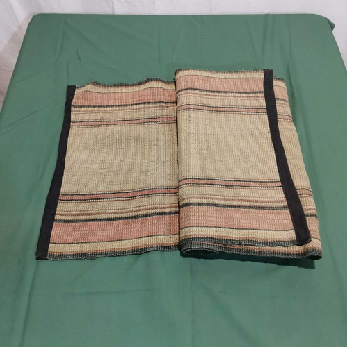 1920s vintage runner rug used with minor wear