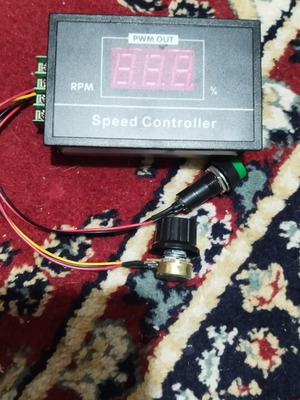 Fyearfly DC 6-60V 30A PWM Digital Motor Speed Controller