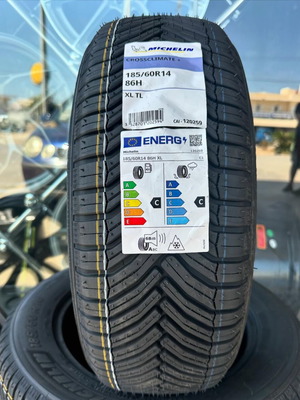 Michelin Crossclimate+ 185/60R14 86H XL all season tires new, set of 4