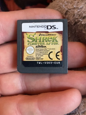 Nintendo Shrek Forever After game used, Nintendo DS action adventure