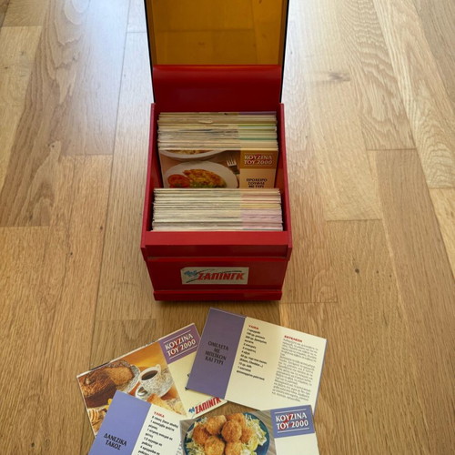 Recipe box Kouzina tou 2000 TV ZAPING new