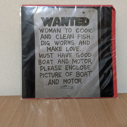 Humorous card 16x16cm new with envelope