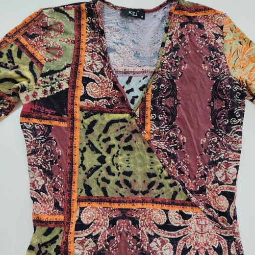 Elastic dress like new, multicolored, size L, ICE