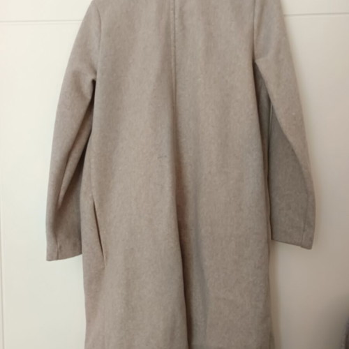 Zara trench coat beige size medium new