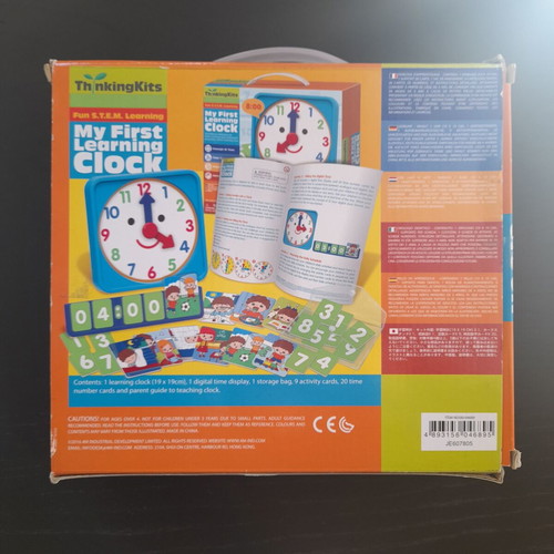 Learn the Time educational toy used
