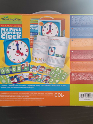 Learn the Time educational toy used