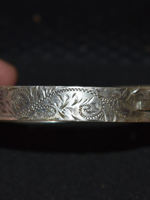 Vintage silver bracelet used