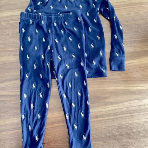 Ralph Lauren pajamas used, blue, size 3-4 years
