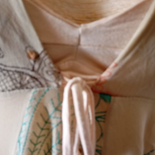 Lynne vintage blouse used, beige mint, size M