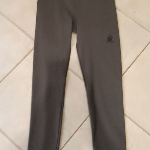 Admiral women's thin gym leggings like new, gray, size S