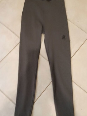 Admiral women's thin gym leggings like new, gray, size S