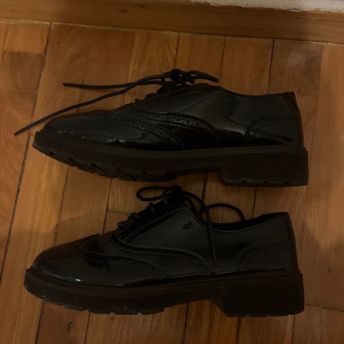 Shoes used, very dark blue, size 38