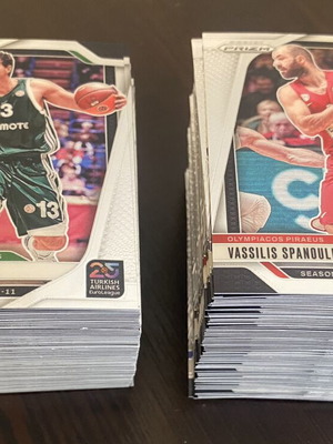 Panini Euroleague Prizm 2024-25 pack of 175 cards new