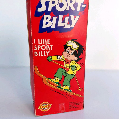 Sport Billy doll 1980 new, Greek made by Lyra