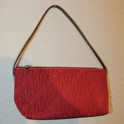 Carolina Herrera bag used, red