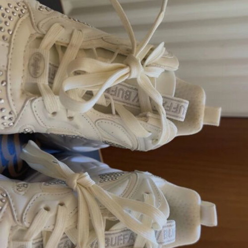 Buffalo white sneakers new, size 38