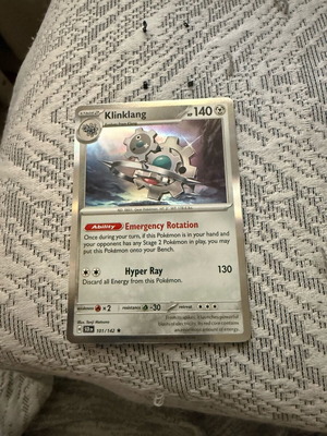 Pokemon Klinklang new, rare