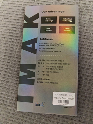 Oppo Find X3 Neo 5G screen protector new