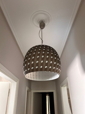 Ceiling lamp and two bedside lamps like new, color changing