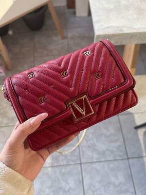 Victoria's Secret The Victoria Mini Χιαστί Τσάντα Καινούργια Κόκκινη