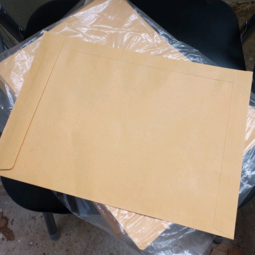 Yellow bag-type envelopes 50 pcs 21×29 cm new