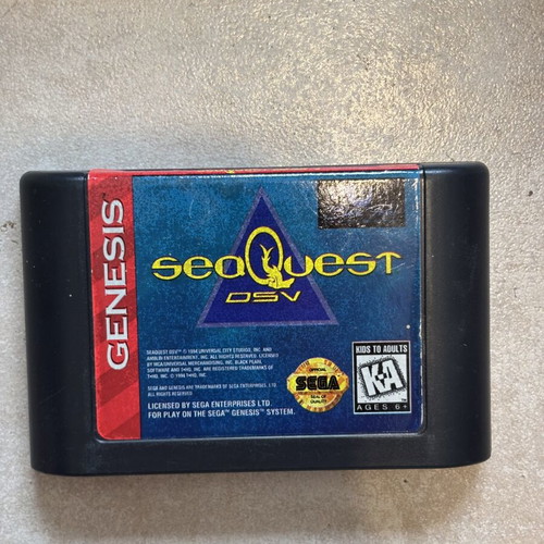 Sea Quest Sega Genesis game
