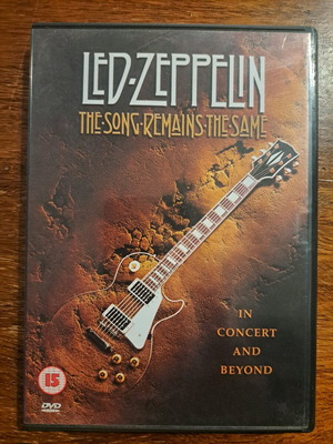 Led Zeppelin The Song Remains The Same DVD like new, rock