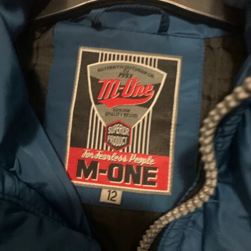 Children's jacket with hood blue like new