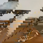 Φωτιστικά από αλάβαστρο μεταχειρισμένα, σετ 2 τεμαχίων