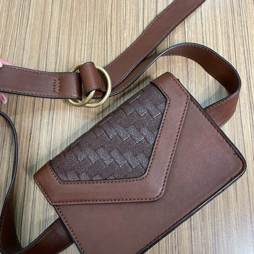 Brown waist bag new