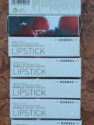 Korres Morello Creamy Lipstick new, various shades
