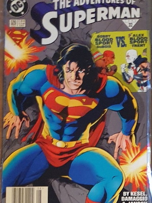 Adventures of Superman κόμικ μεταχειρισμένο, 1987, αγγλικά