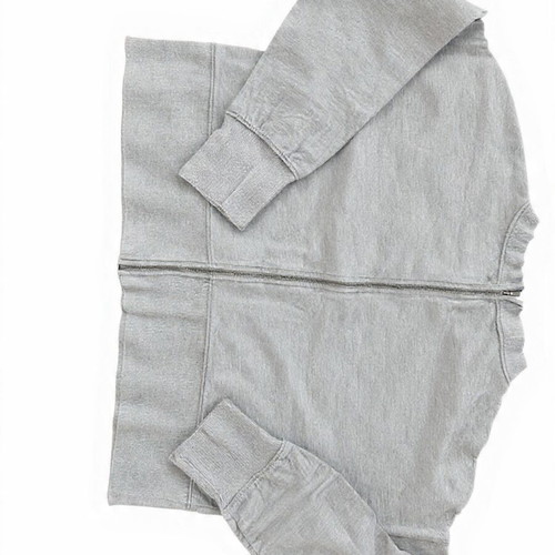 Gray Sweater with Back Zipper used, size M