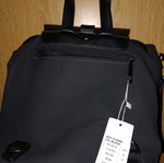 Crossbody bag new, black color, convertible to backpack